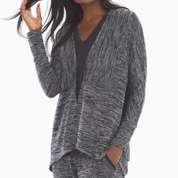 Soma Other - 🆕 SOMA Melange Black/Silver Wrap (only) *NWT* $79 size: XL